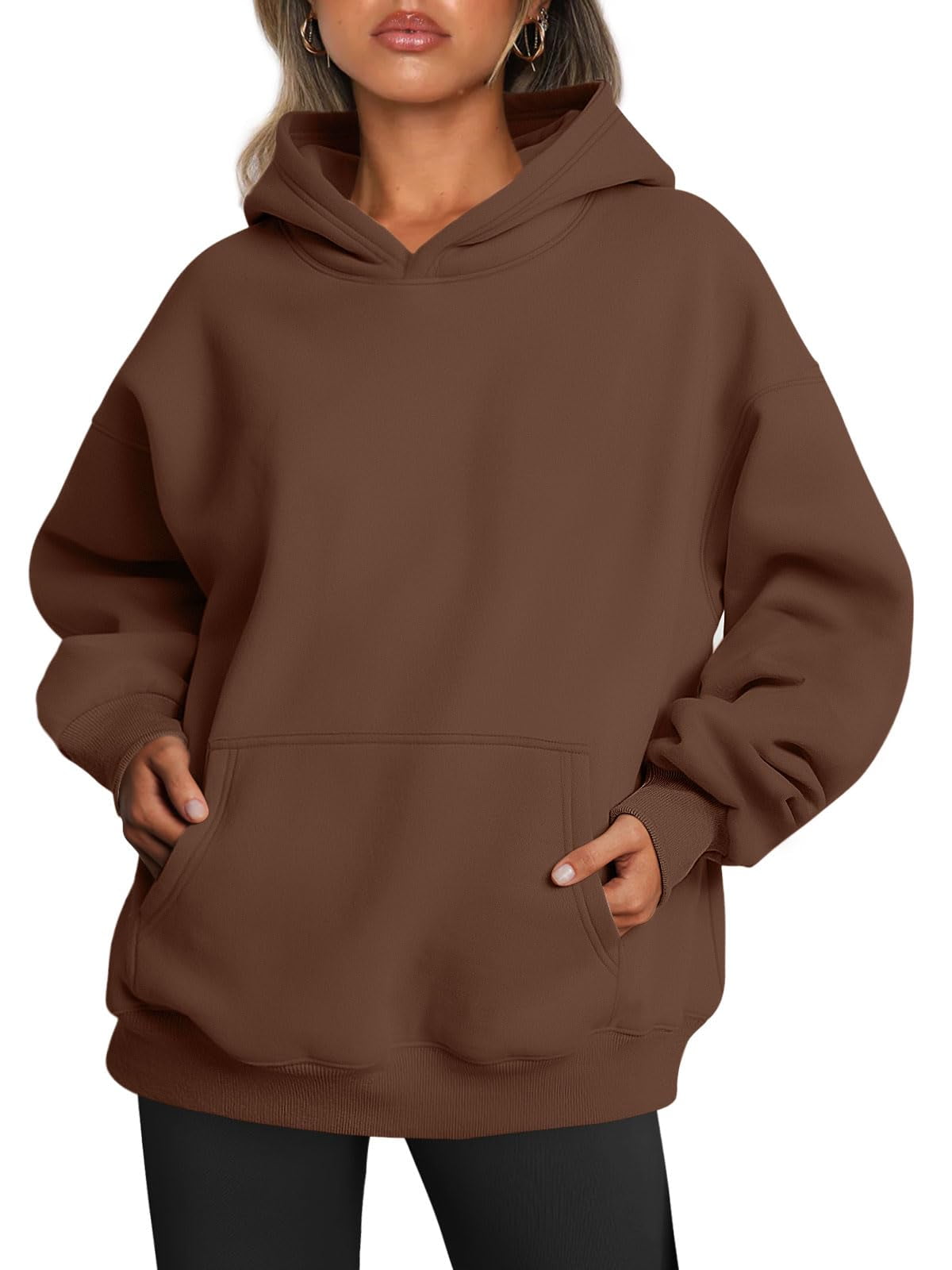 SUNBS Oversized Hoodies for Women Fall Fashion Sweatshirts Pullover Womens Clothes with Pocket