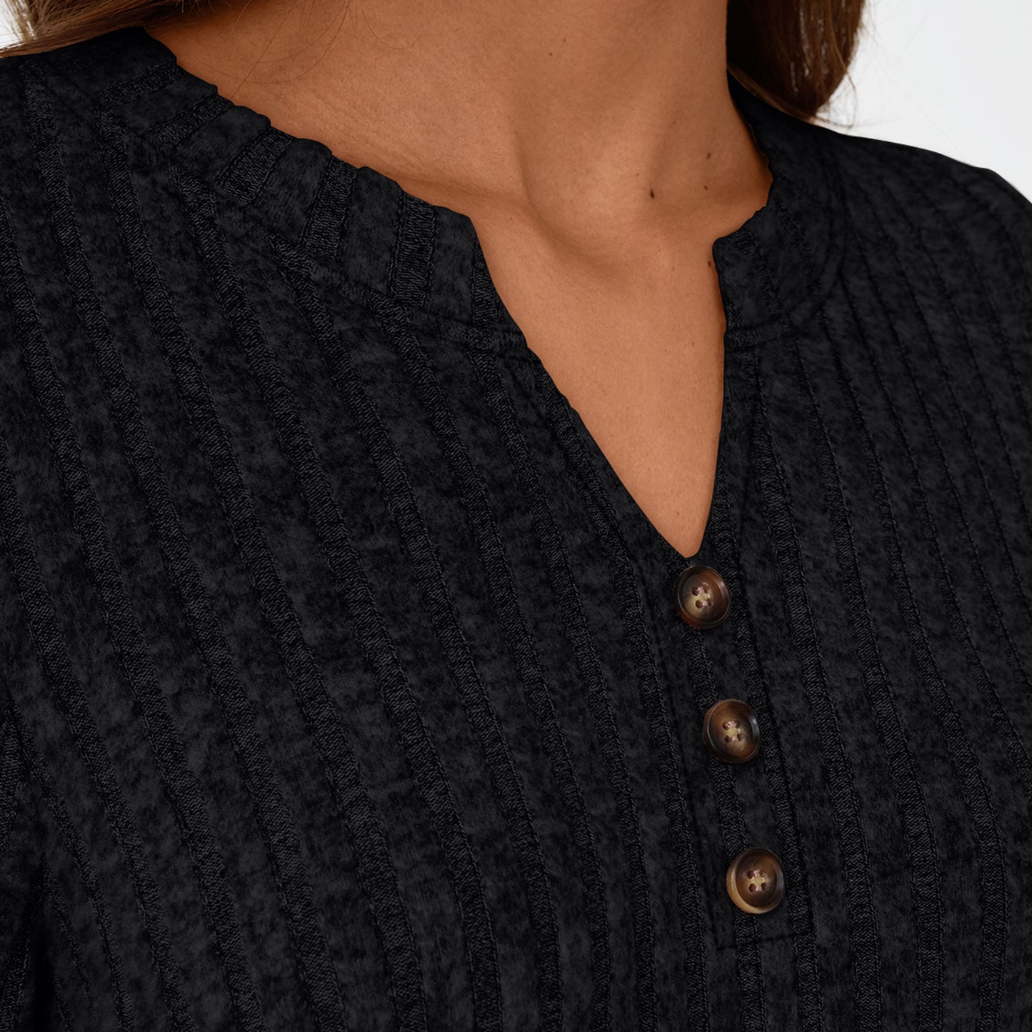 SUNBS Tunic Shirts for Womens Long Sleeve Tops Casual V Neck Sweaters for Women Blouses