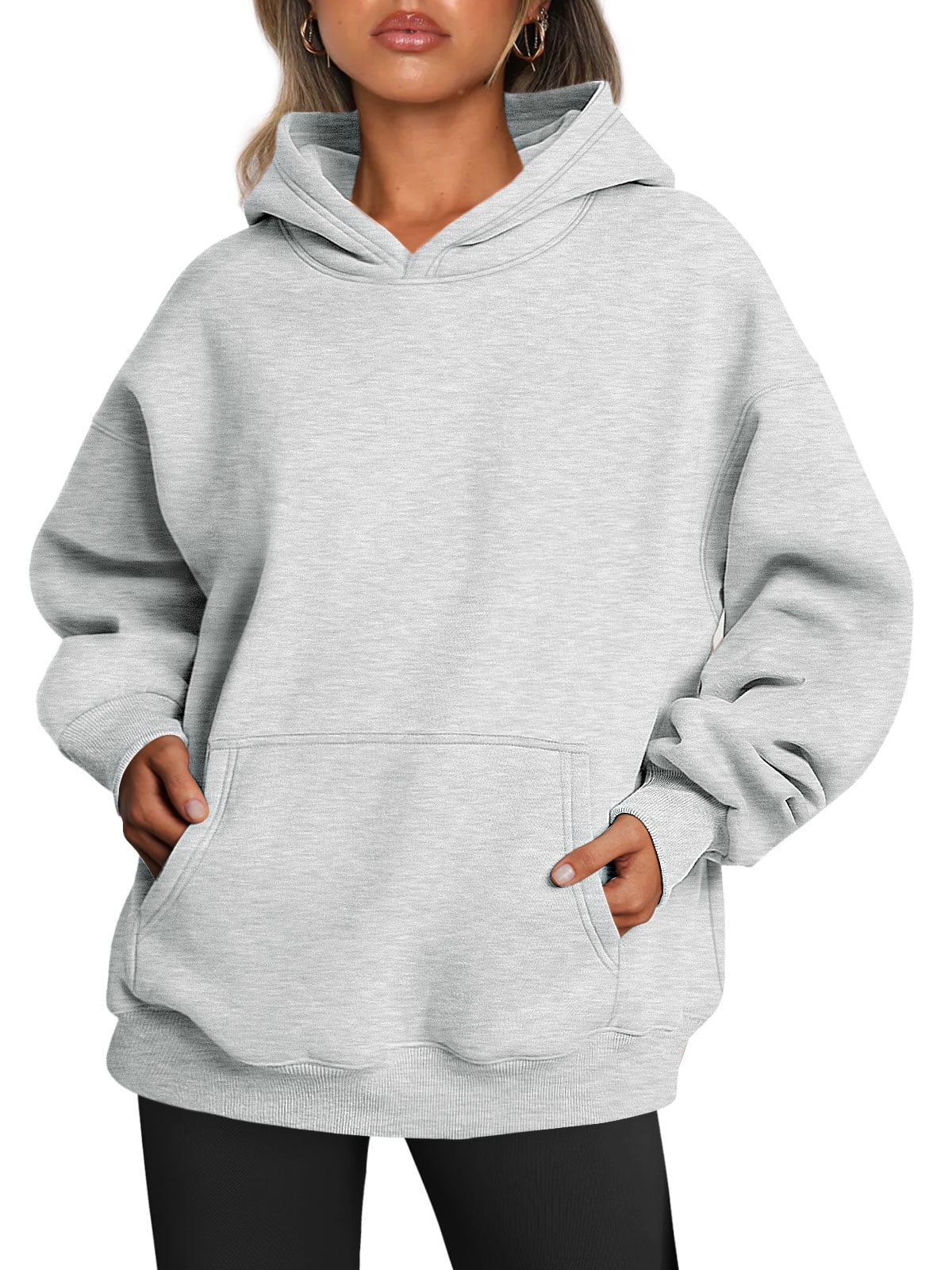 SUNBS Oversized Hoodies for Women Fall Fashion Sweatshirts Pullover Womens Clothes with Pocket