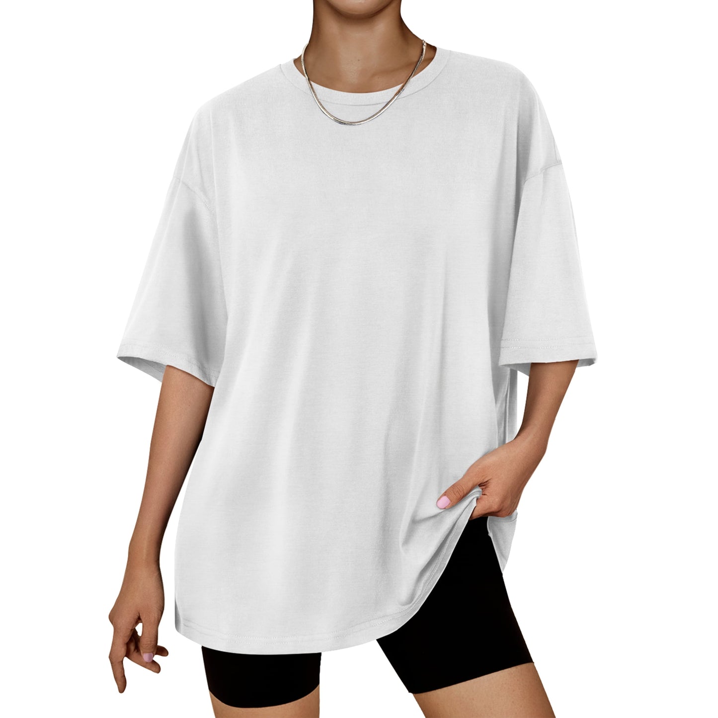SUNBS Plus Size Tops for Women Workout T Shirts Short Sleeve Spring Tee Summer Clothes 2025