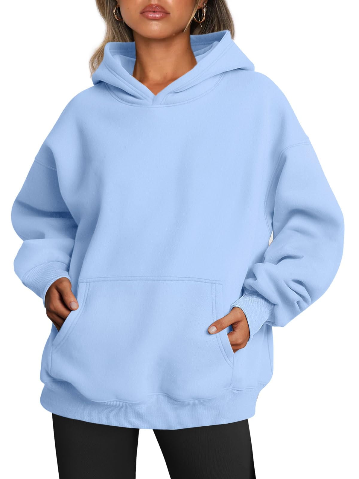 SUNBS Oversized Hoodies for Women Fall Fashion Sweatshirts Pullover Womens Clothes with Pocket
