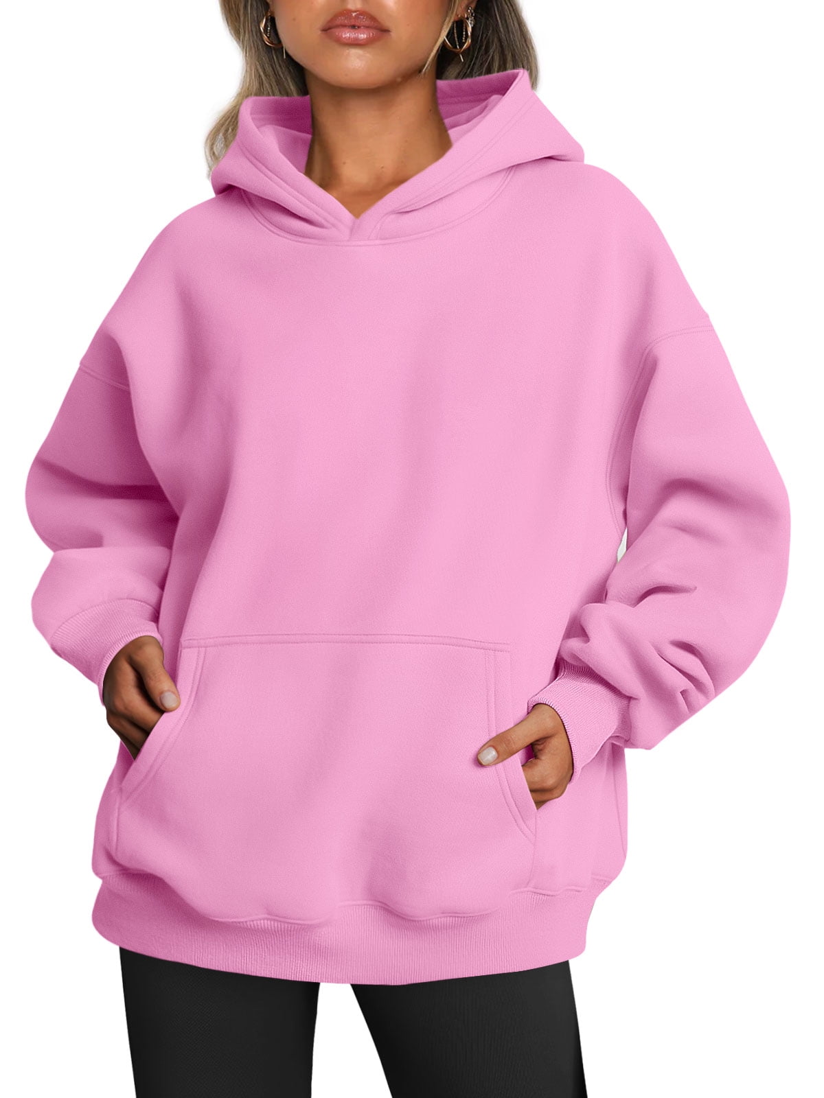 SUNBS Oversized Hoodies for Women Fall Fashion Sweatshirts Pullover Womens Clothes with Pocket