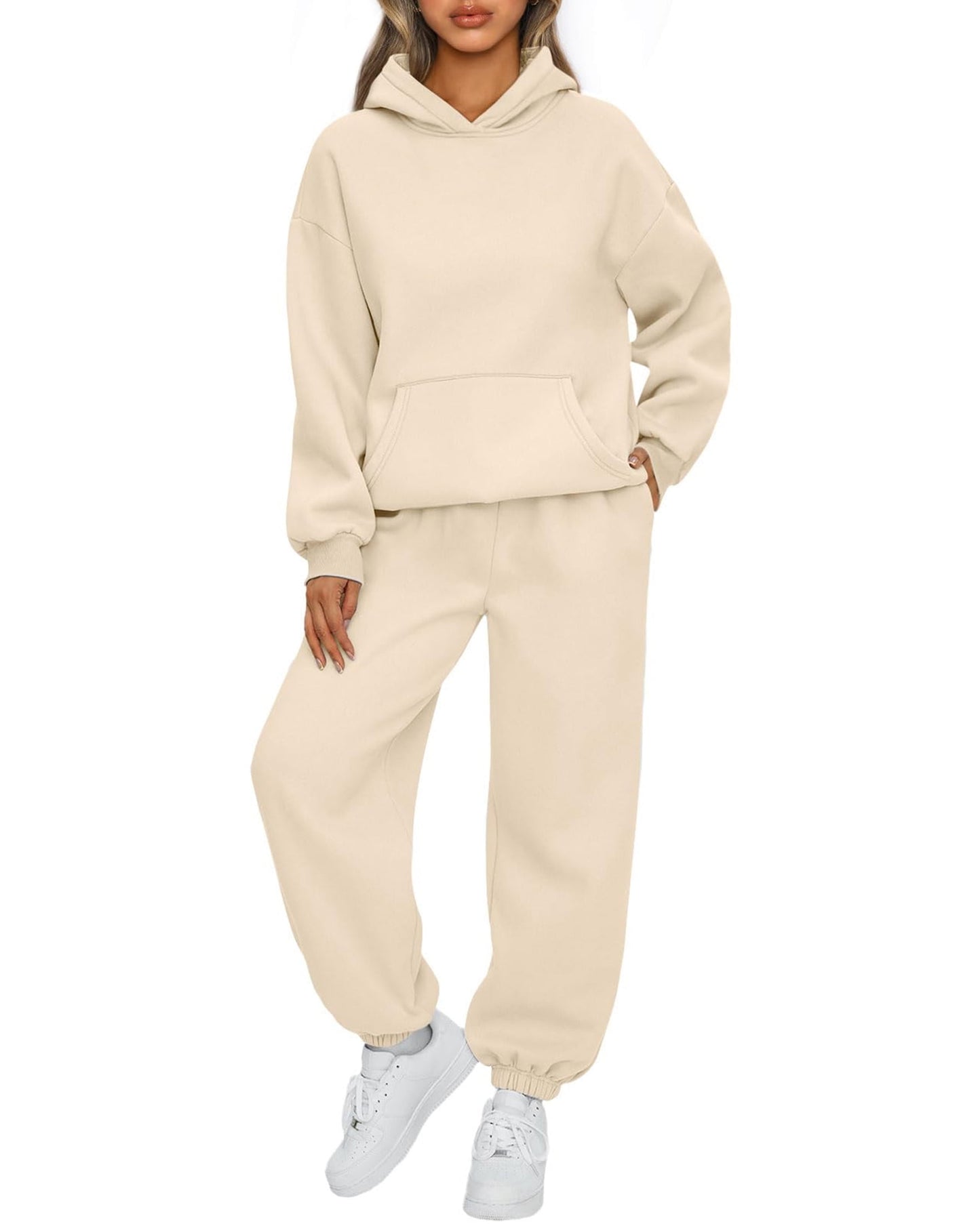 SUNBS Lounge Sets for Women 2 Piece Sets Sweat Set Suits Sweatpants Womens Hoodies Outfits Clothes