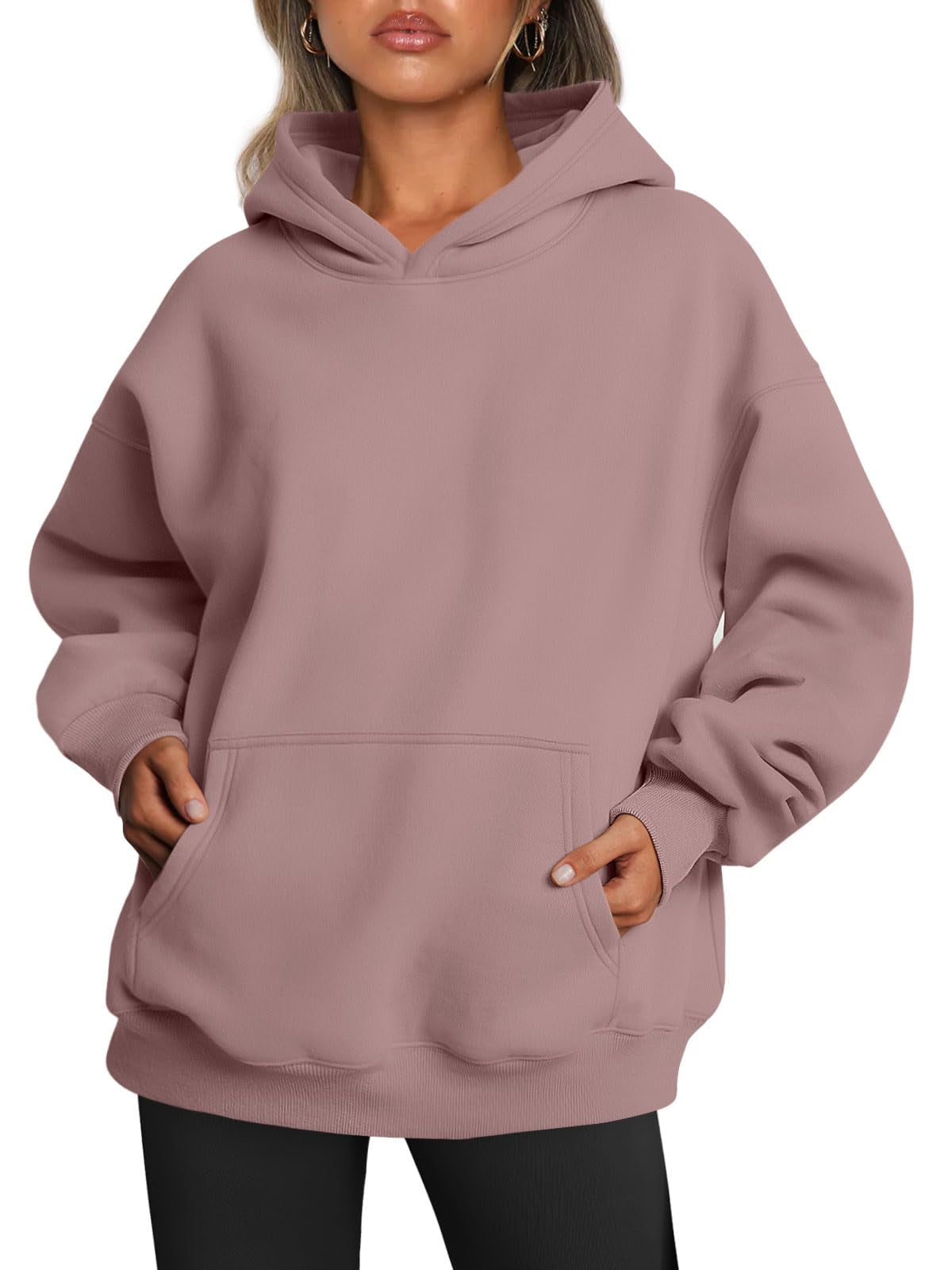 SUNBS Oversized Hoodies for Women Fall Fashion Sweatshirts Pullover Womens Clothes with Pocket