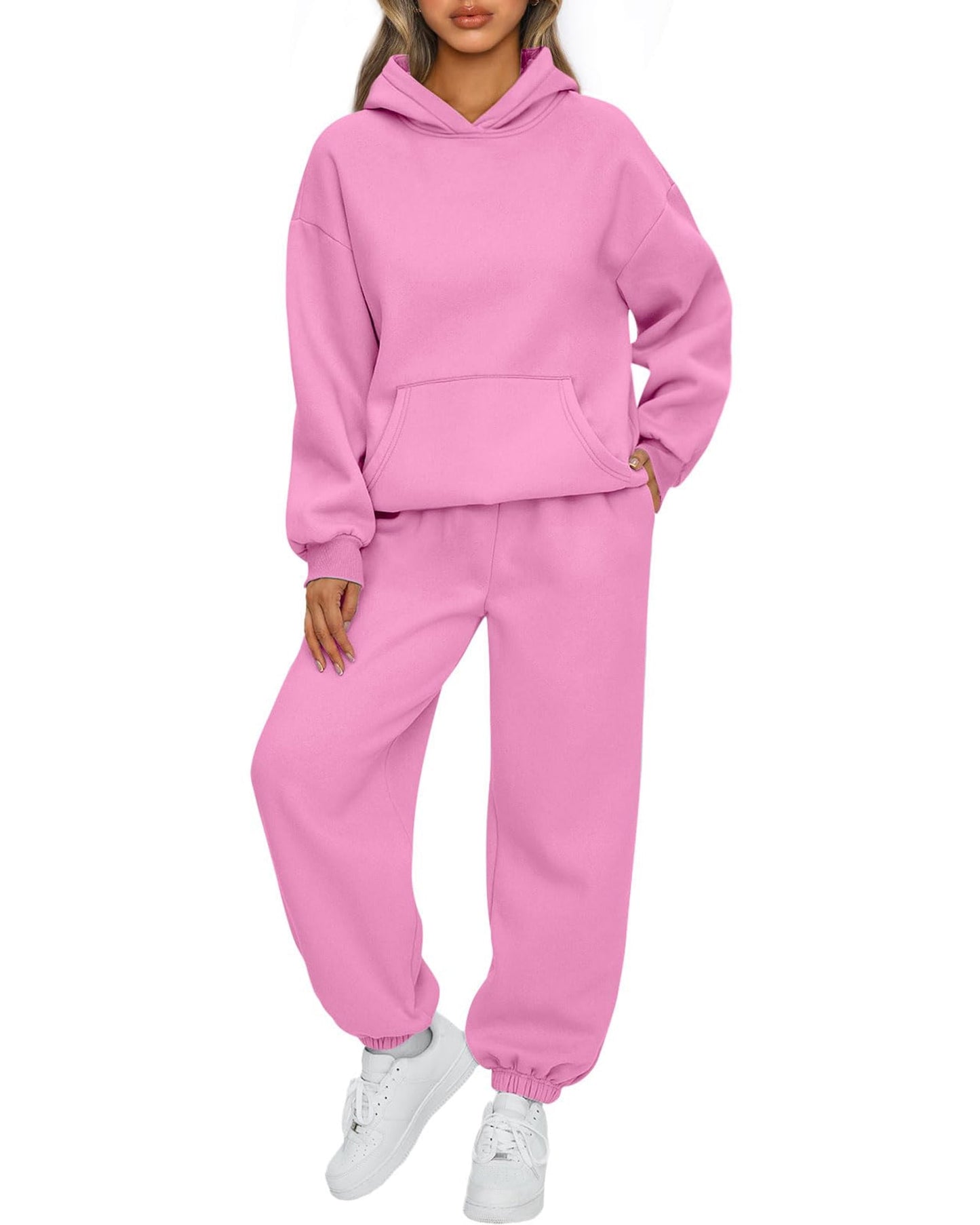 SUNBS Lounge Sets for Women 2 Piece Sets Sweat Set Suits Sweatpants Womens Hoodies Outfits Clothes