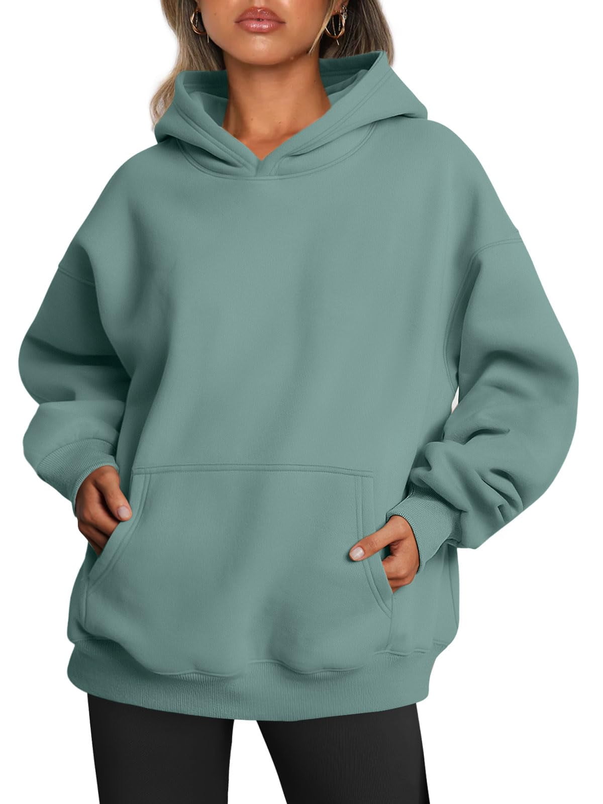 SUNBS Oversized Hoodies for Women Fall Fashion Sweatshirts Pullover Womens Clothes with Pocket