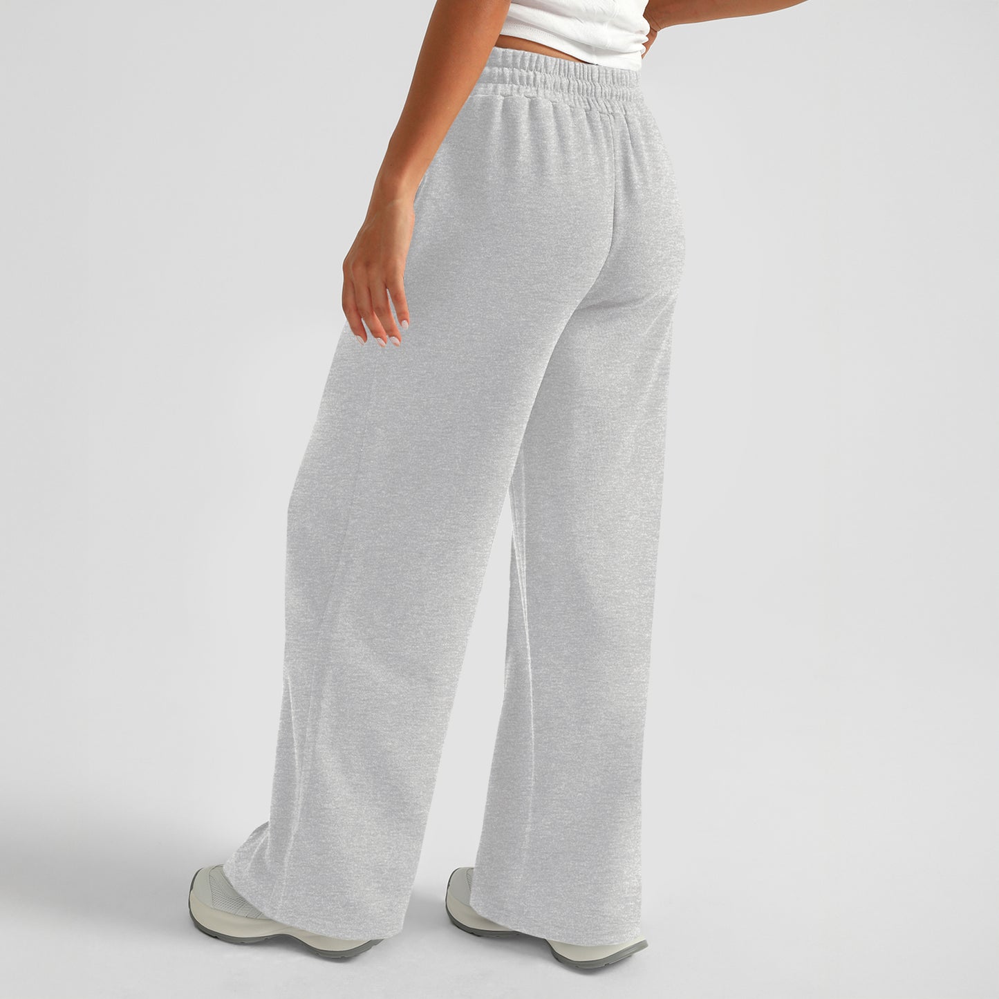 SUNBS Wide Leg Pants Womens Cargo Sweatpants Yoga Work Baggy Lounge Drawstring Elevated Seams Joggers with Pockets 2025