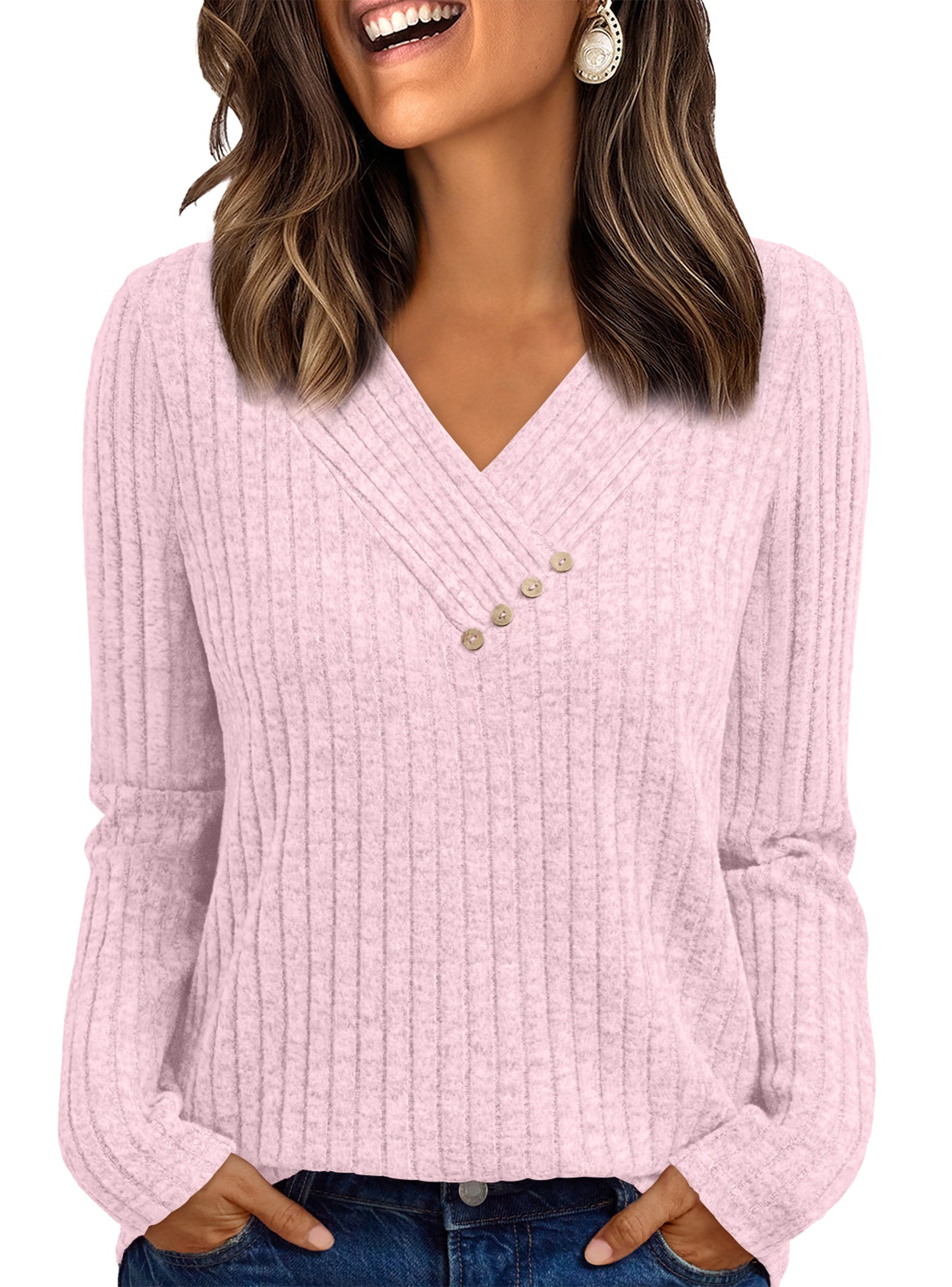 SUNBS Womens Fall Long Sleeve Tunic Tops