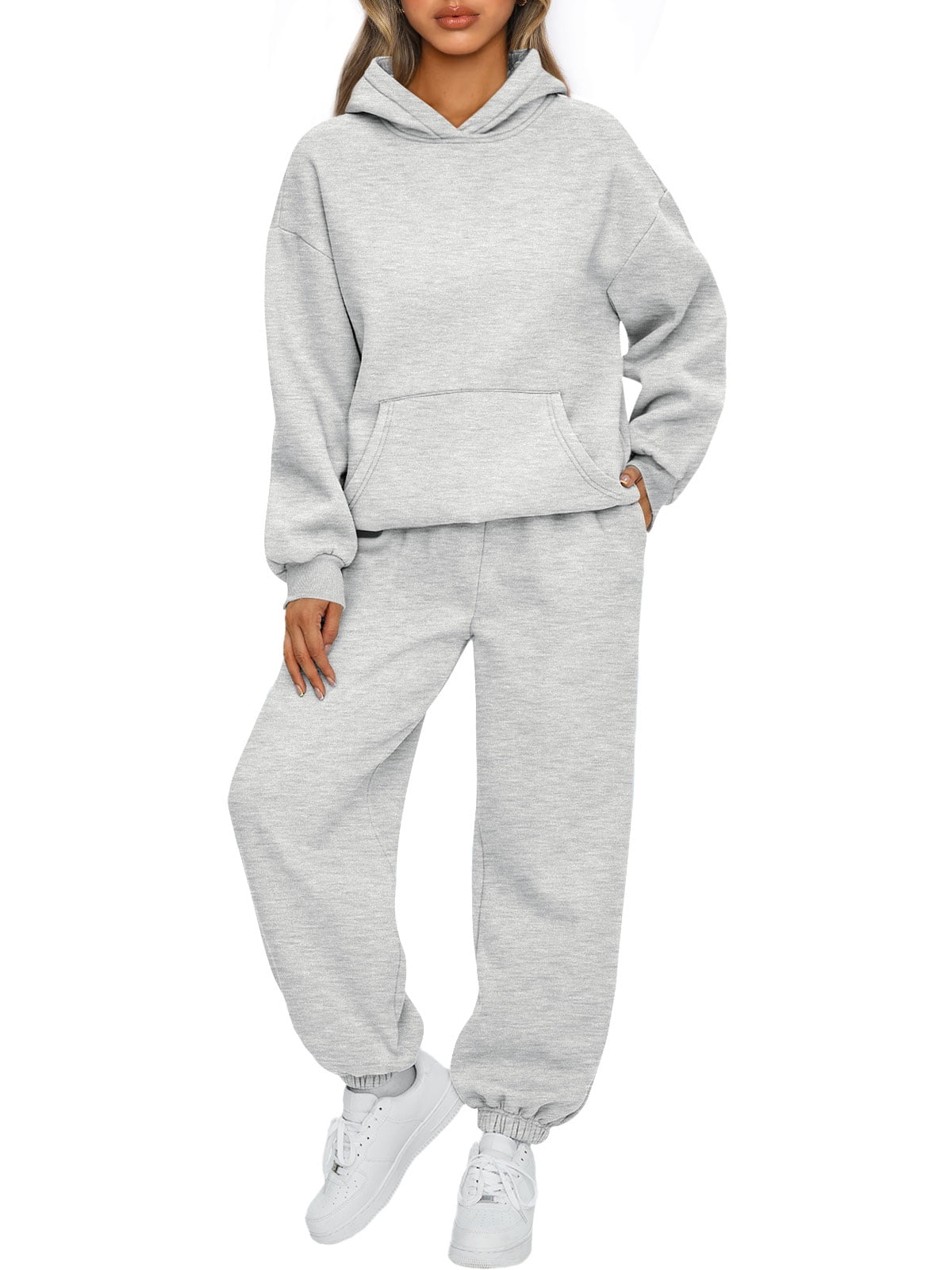 SUNBS Lounge Sets for Women 2 Piece Sets Sweat Set Suits Sweatpants Womens Hoodies Outfits Clothes