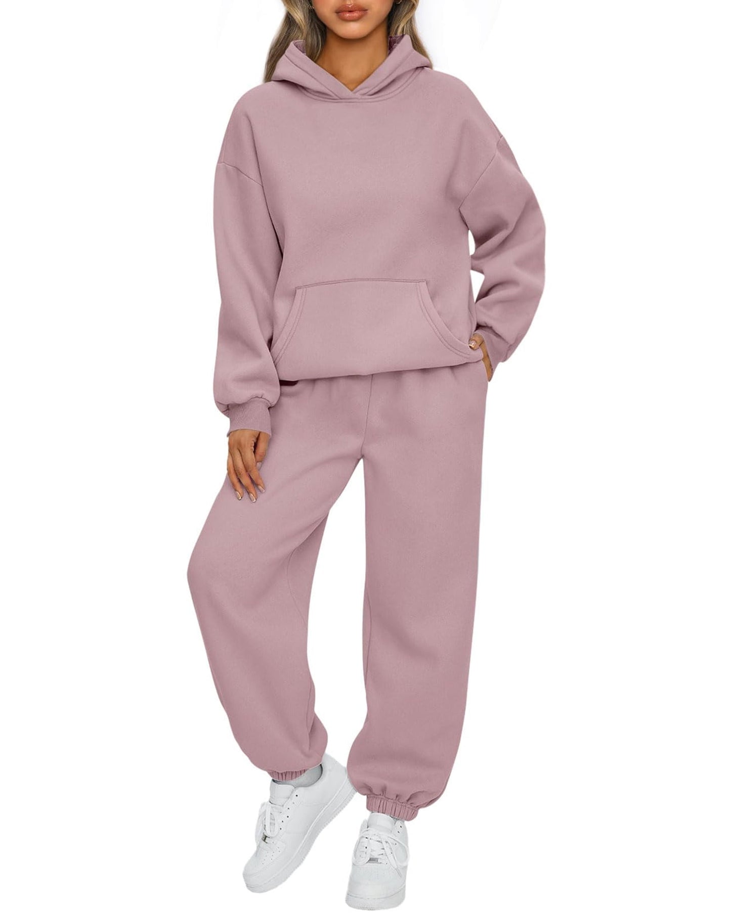 SUNBS Lounge Sets for Women 2 Piece Sets Sweat Set Suits Sweatpants Womens Hoodies Outfits Clothes