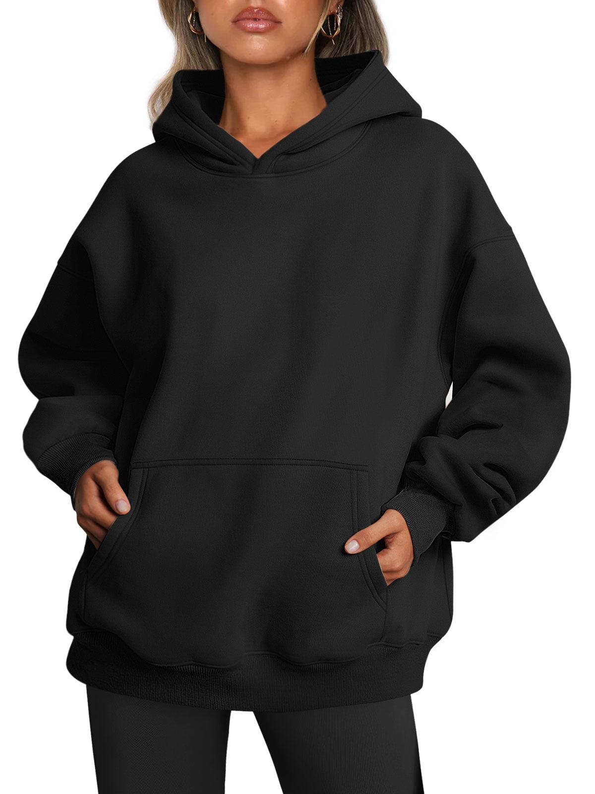 SUNBS Oversized Hoodies for Women Fall Fashion Sweatshirts Pullover Womens Clothes with Pocket