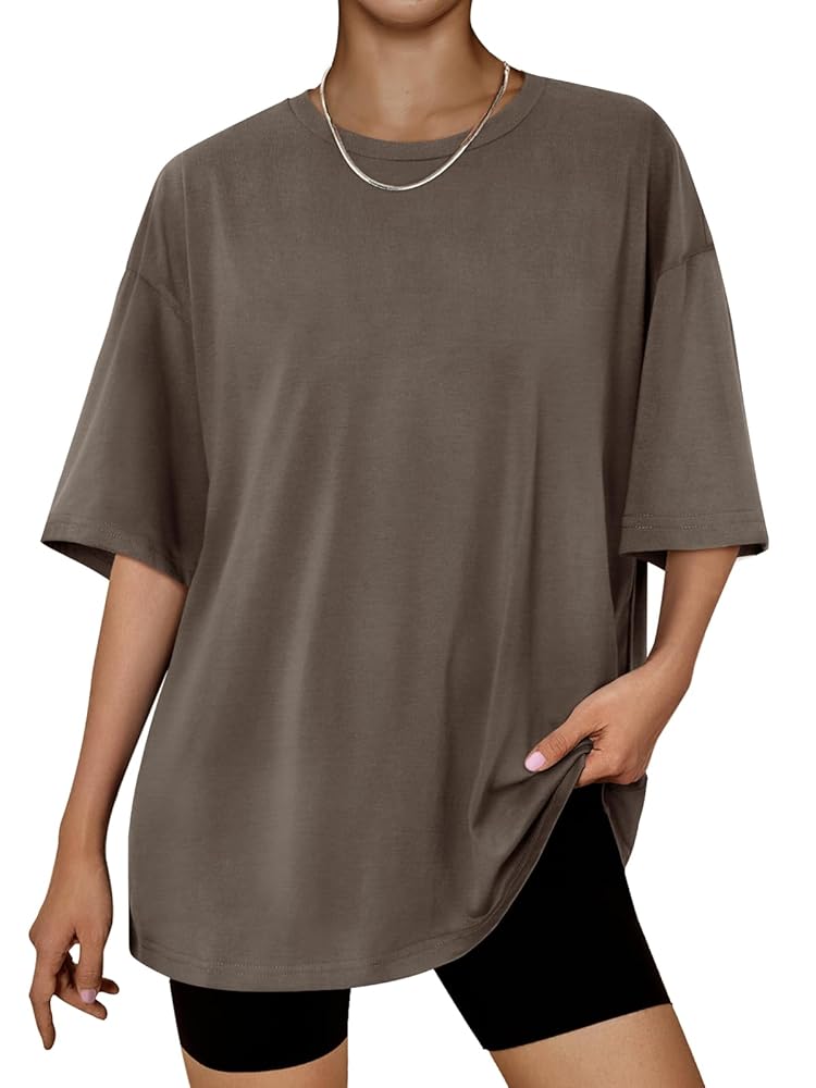 SUNBS Plus Size Tops for Women Workout T Shirts Short Sleeve Spring Tee Summer Clothes 2025