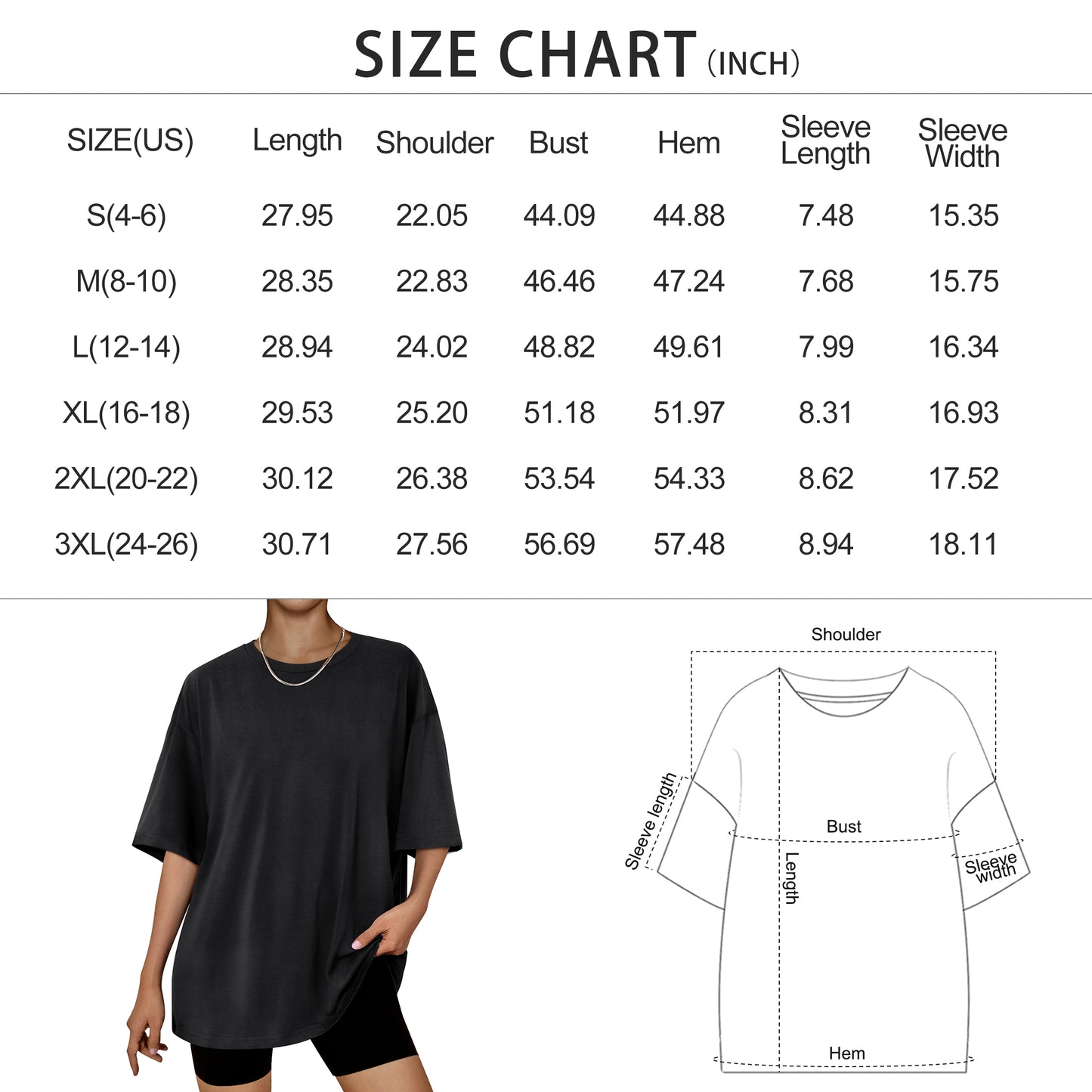 SUNBS Plus Size Tops for Women Workout T Shirts Short Sleeve Spring Tee Summer Clothes 2025