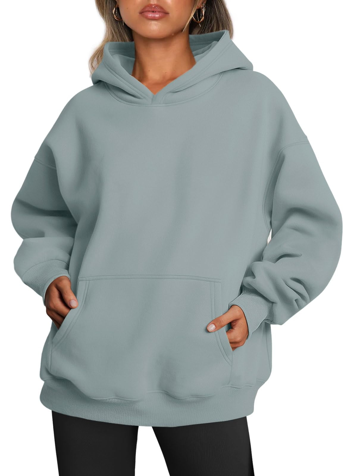 SUNBS Oversized Hoodies for Women Fall Fashion Sweatshirts Pullover Womens Clothes with Pocket