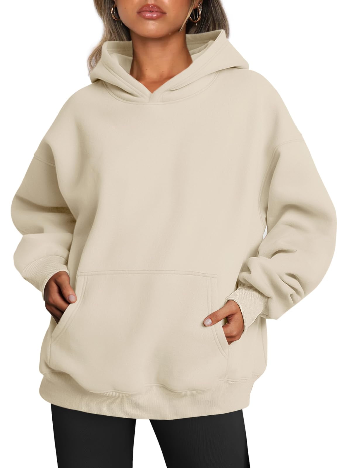 SUNBS Oversized Hoodies for Women Fall Fashion Sweatshirts Pullover Womens Clothes with Pocket