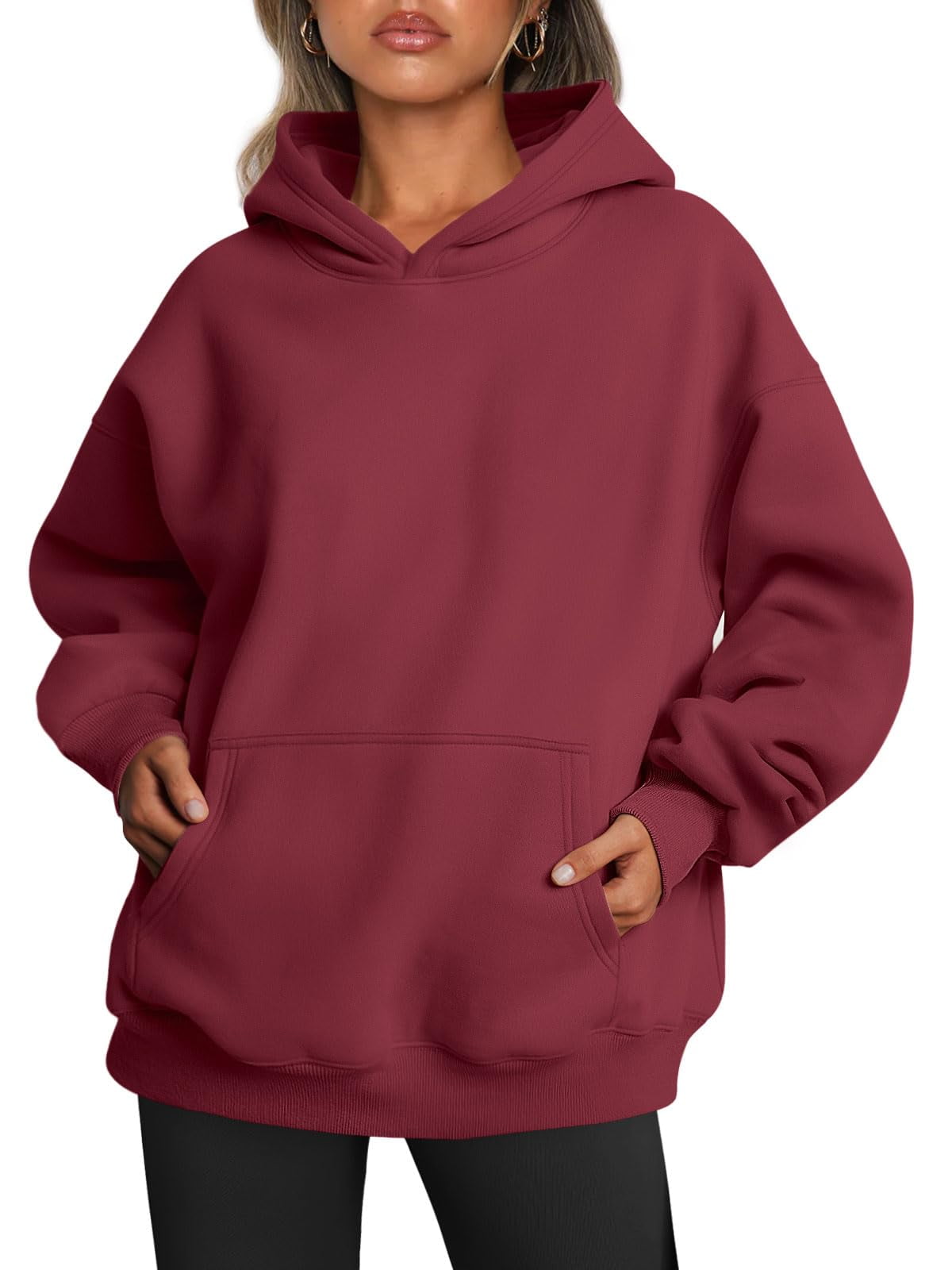 SUNBS Oversized Hoodies for Women Fall Fashion Sweatshirts Pullover Womens Clothes with Pocket