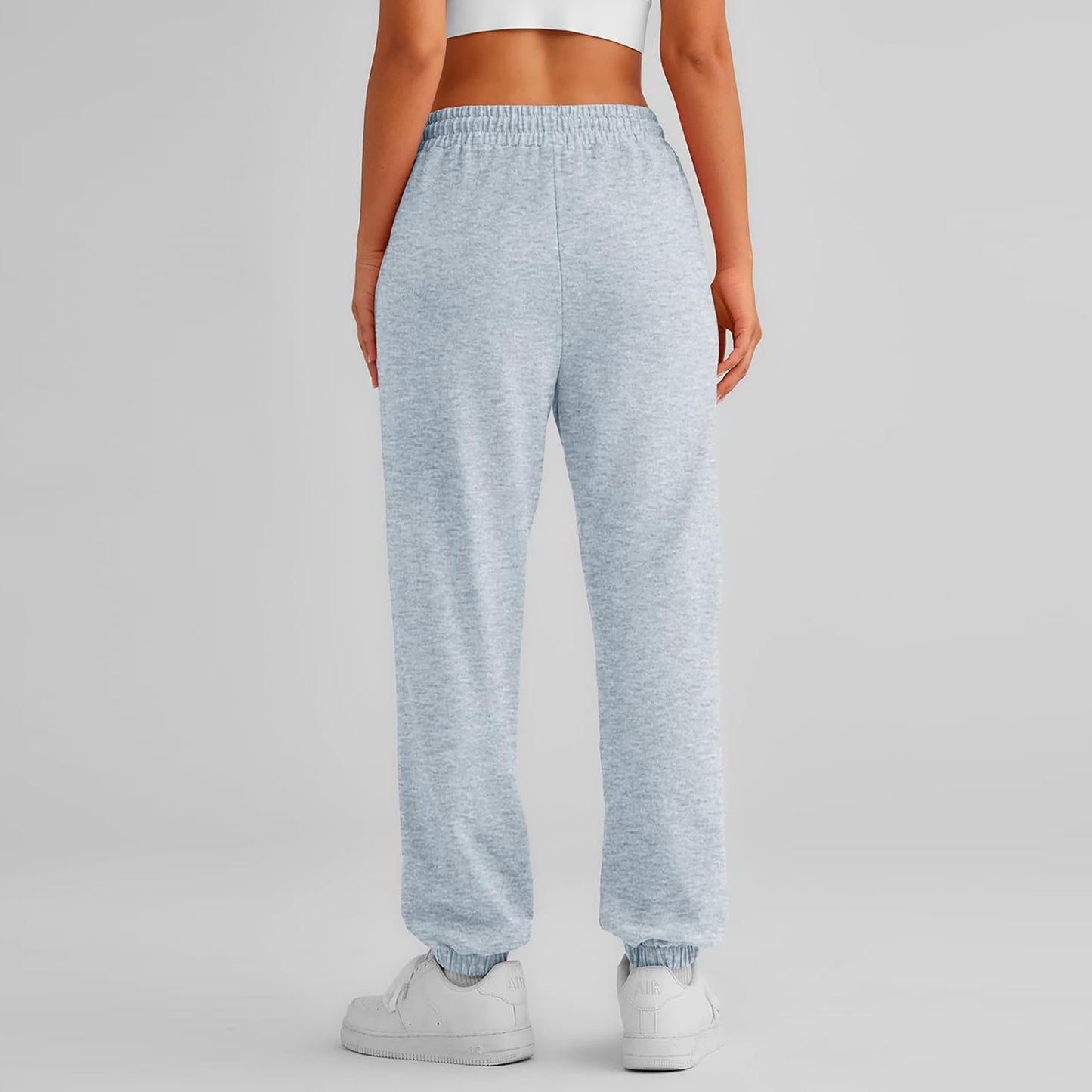 SUNBS Cargo Pants Women Wide Leg Sweatpants Work Sweat Pants Hiking Baggy Joggers Cinch Bottom with Pockets 2025