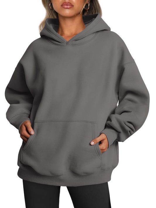 SUNBS Oversized Hoodies for Women Fall Fashion Sweatshirts Pullover Womens Clothes with Pocket