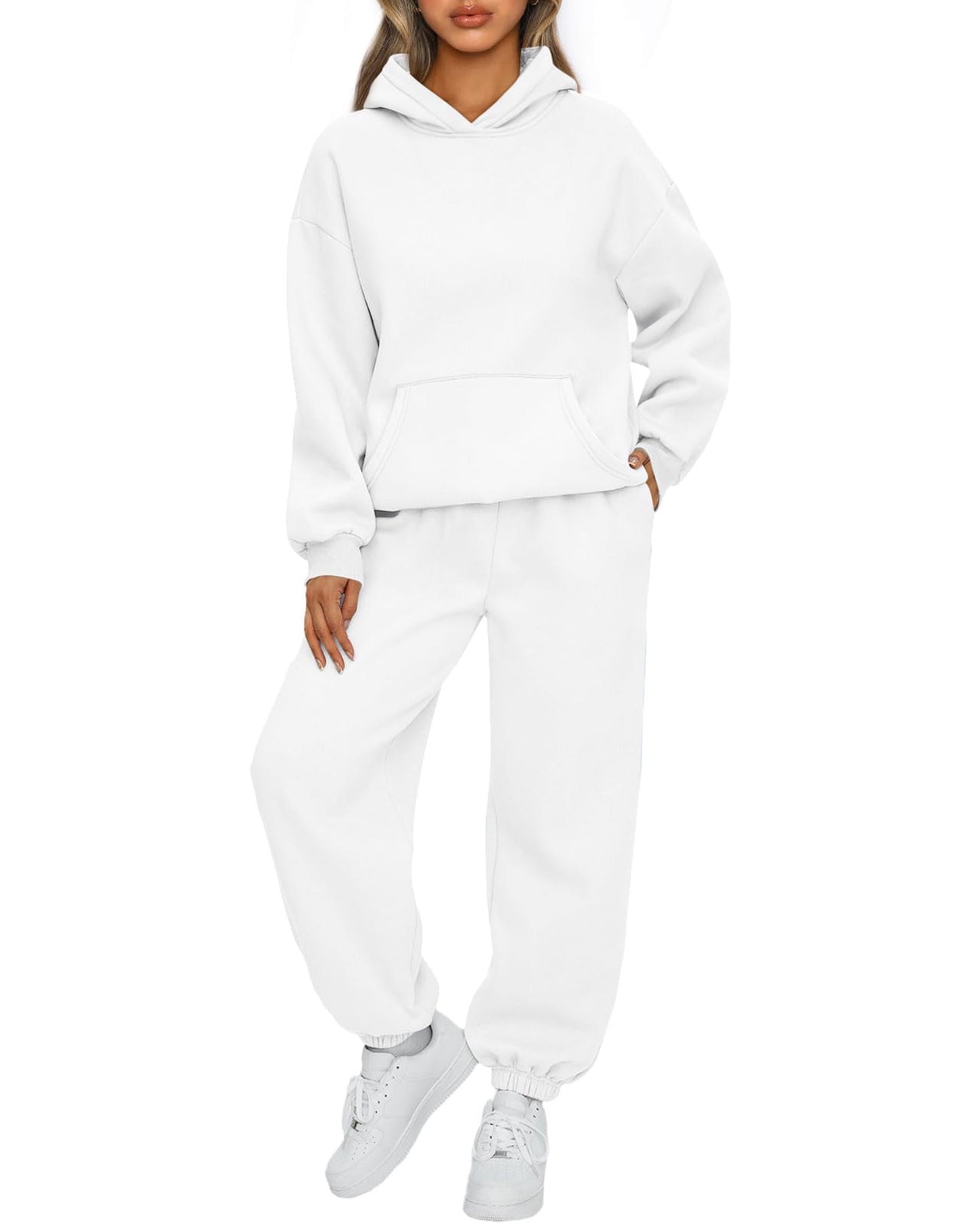 SUNBS Lounge Sets for Women 2 Piece Sets Sweat Set Suits Sweatpants Womens Hoodies Outfits Clothes